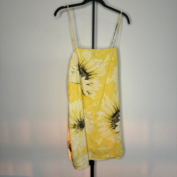 H&M | Cotton Sunflower Dress | Light Yellow | Size S | NWOT​​ - Picture 5 of 5